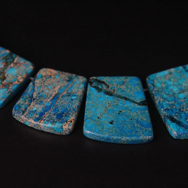 Mixed Emperor Jasper Slab Beads-ToShay.org