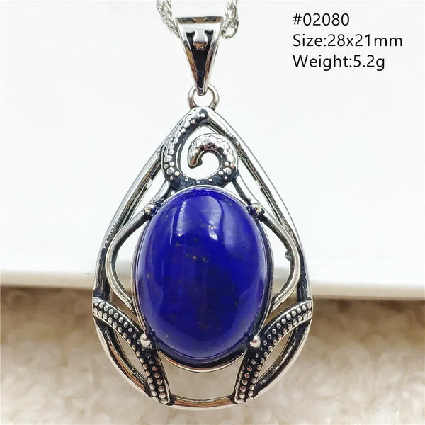 Blue Lapis Lazuli Pendant-ToShay.org