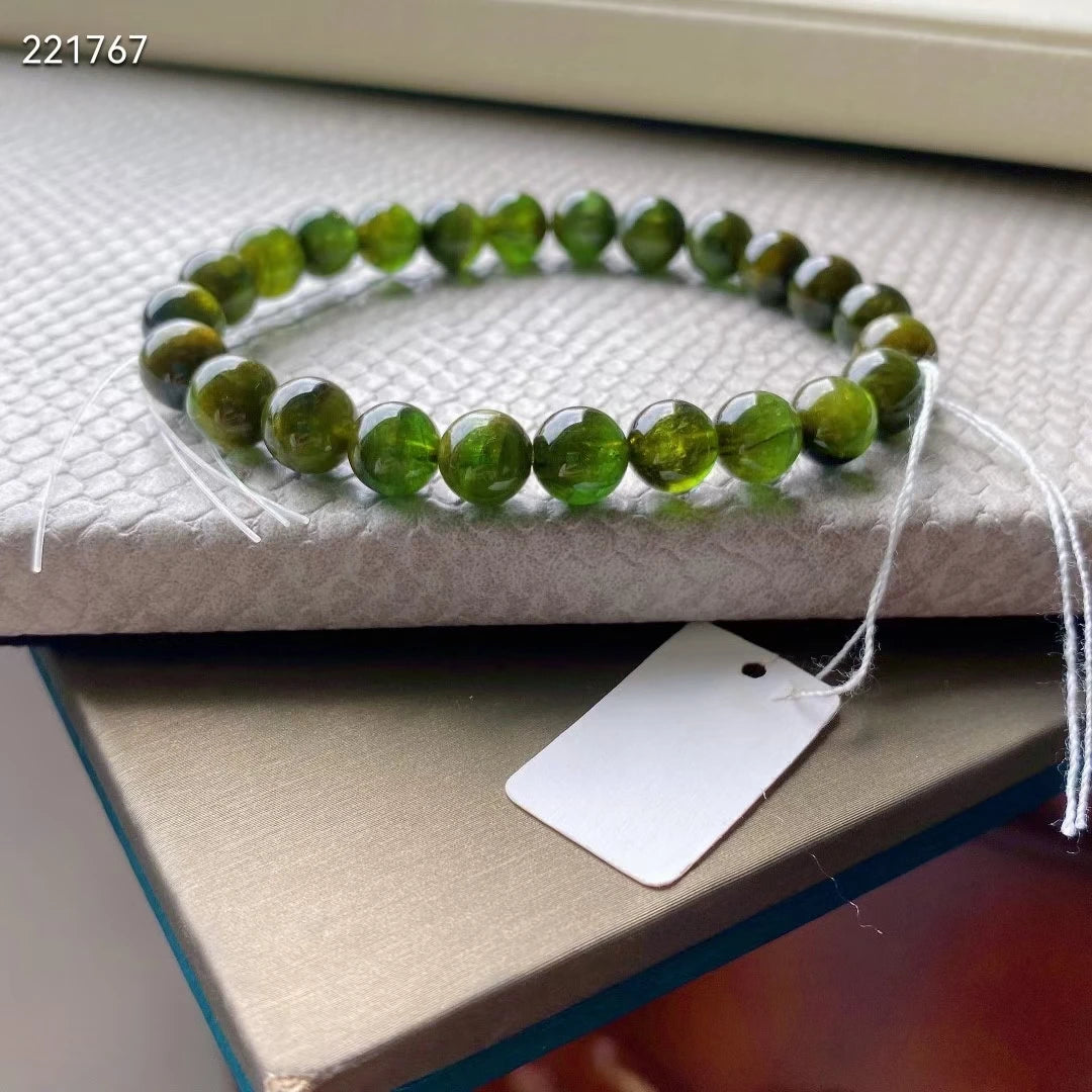 Green Tourmaline Bracelet-ToShay.org