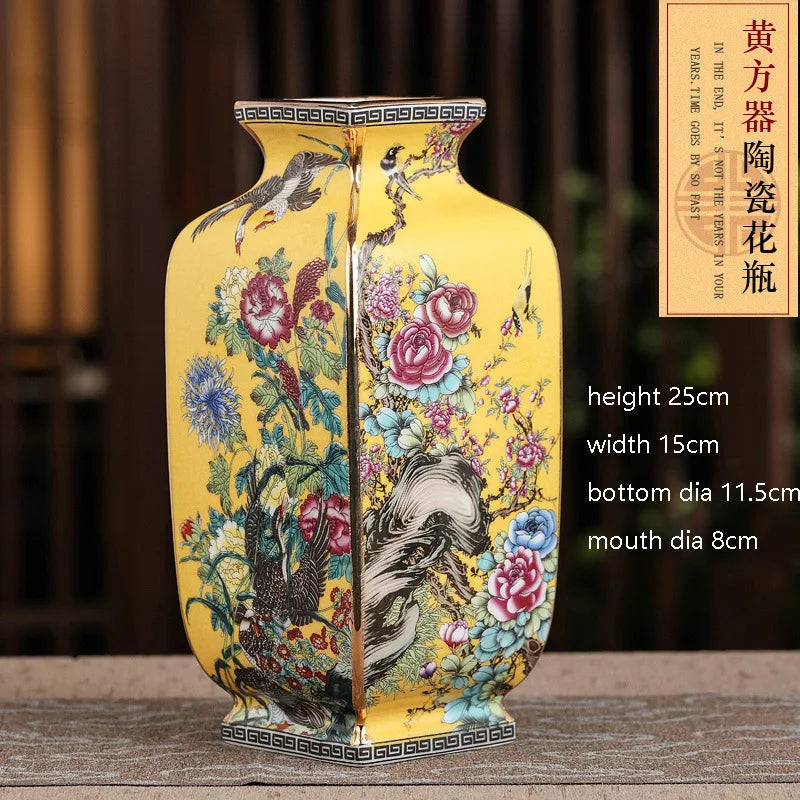 Flower Porcelain Vase-ToShay.org