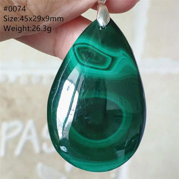 Green Malachite Pendant-ToShay.org