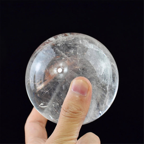 White Quartz Crystal Ball-ToShay.org