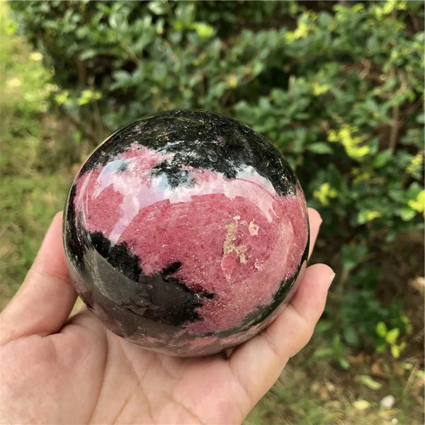 Pink Rhodonite Ball-ToShay.org