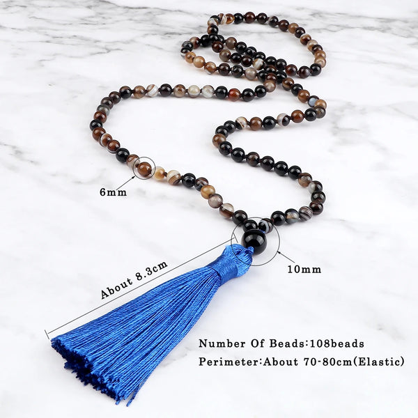 Mixed Crystal Prayer Mala-ToShay.org