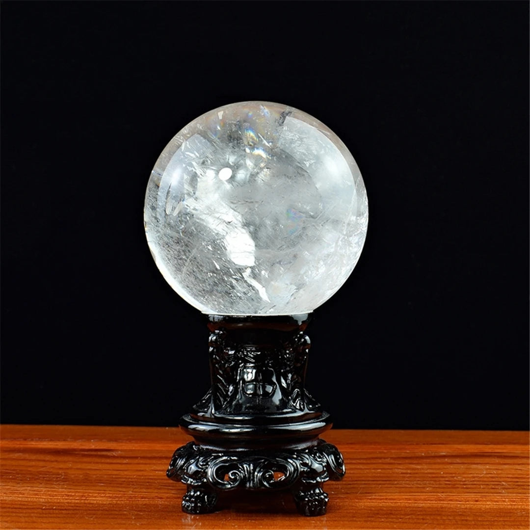 White Quartz Crystal Ball-ToShay.org