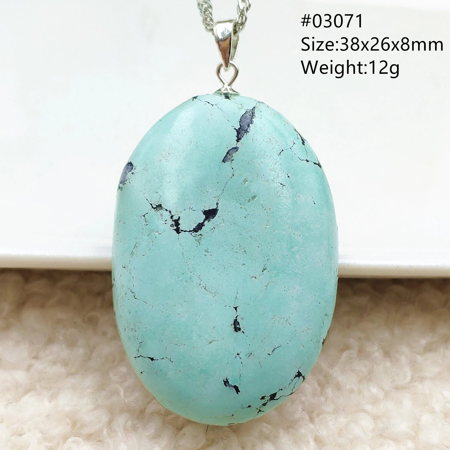 Green Turquoise Pendant-ToShay.org