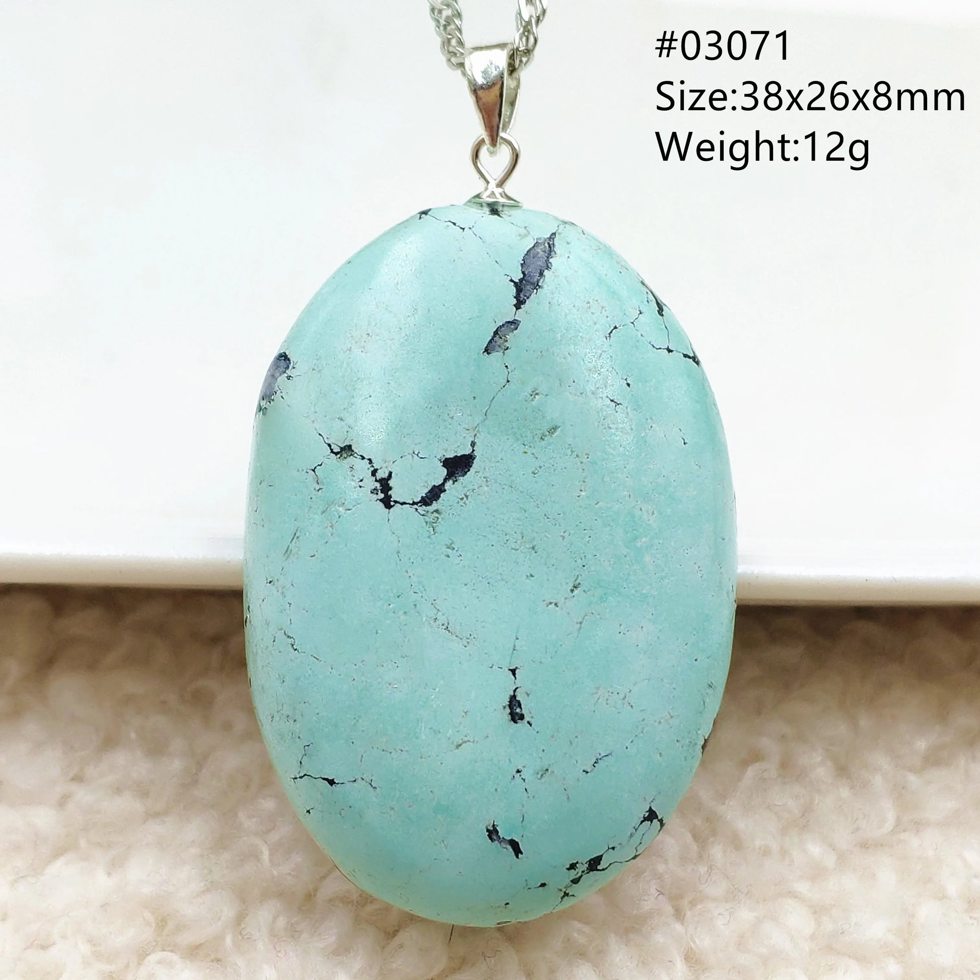 Green Turquoise Pendant-ToShay.org