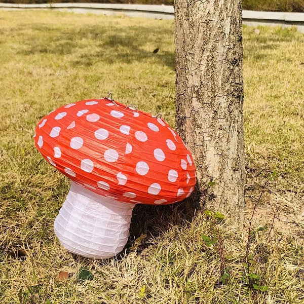 Mushroom Paper Lanterns-ToShay.org