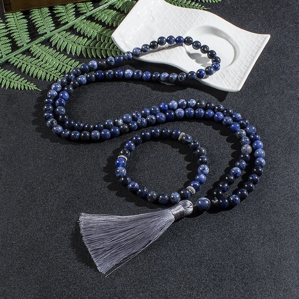 Blue Sodalite Japamala-ToShay.org