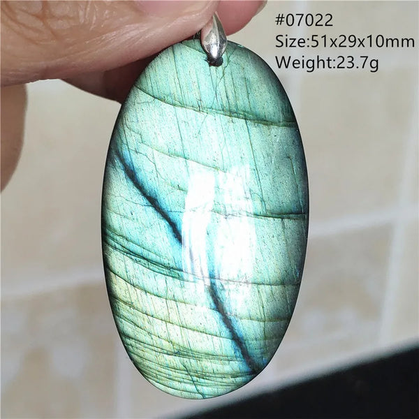 Blue Light Labradorite Pendant-ToShay.org