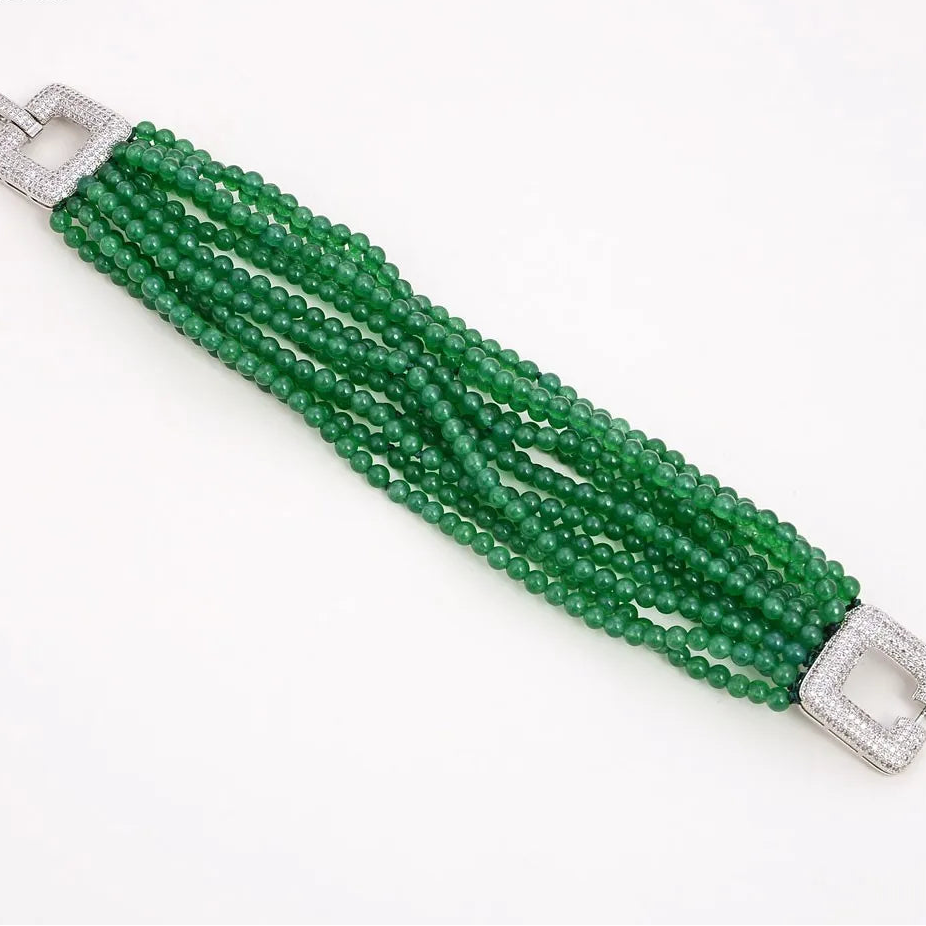 Green Jade Bracelet-ToShay.org