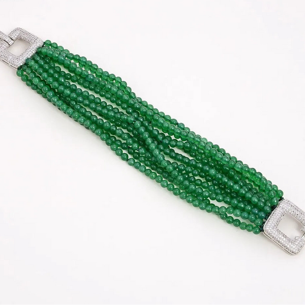 Green Jade Bracelet-ToShay.org