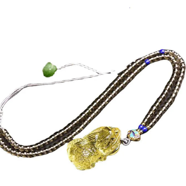 Yellow Citrine Quartz Pi Xiu-ToShay.org