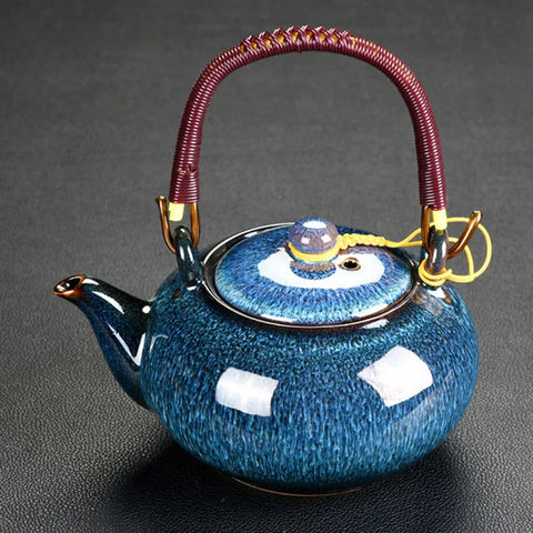 Glazed Ceramic Teapot-ToShay.org