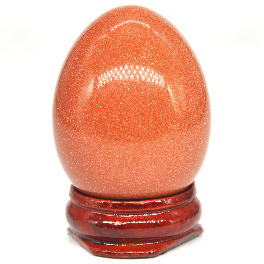 Red Goldstone Egg-ToShay.org