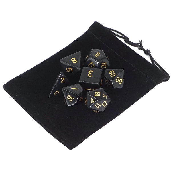 Crystal Platonic Solid Dice-ToShay.org