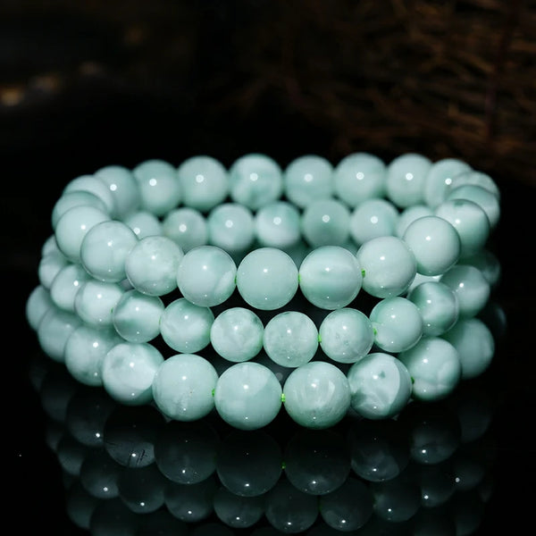 Green Larimar Bracelet-ToShay.org