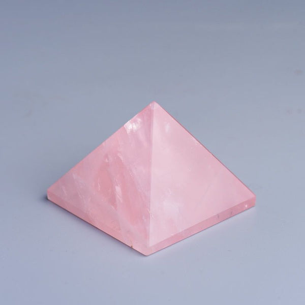 Pink Crystal Quartz Pyramid-ToShay.org