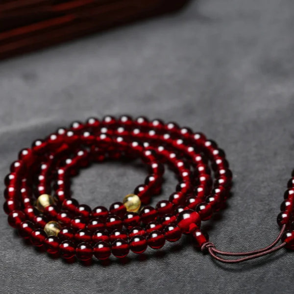 Red Amber Prayer Beads-ToShay.org