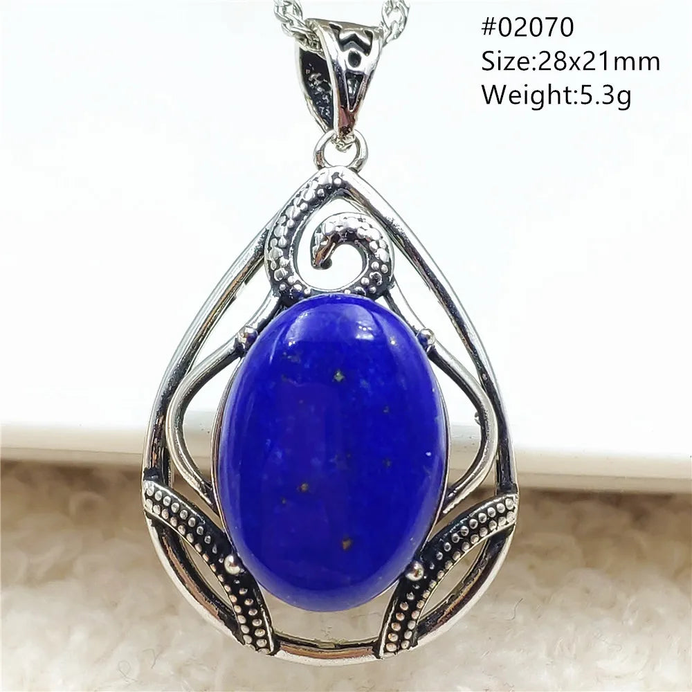Blue Lapis Lazuli Pendant-ToShay.org