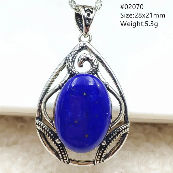 Blue Lapis Lazuli Pendant-ToShay.org