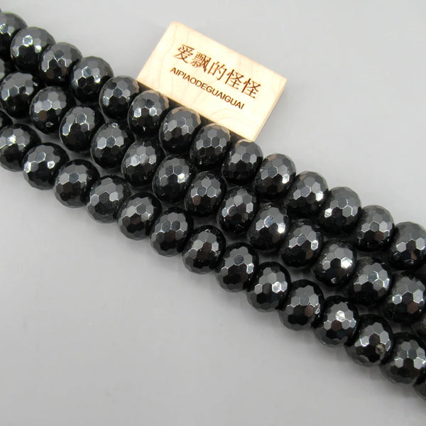 Black Onyx Faceted Beads-ToShay.org