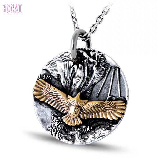 Silver Eagle Pendant-ToShay.org