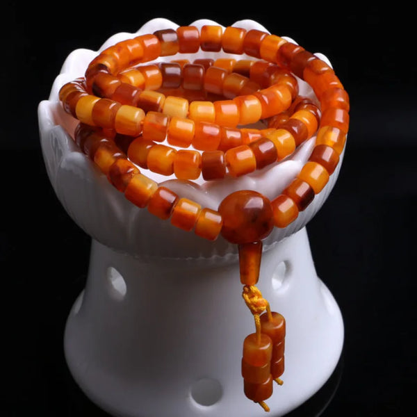 Red Amber Prayer Beads-ToShay.org
