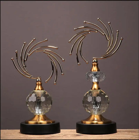 Crystal Glass Bronze Sculpture-ToShay.org