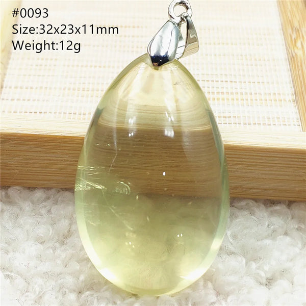 Yellow Citrine Quartz Pendant-ToShay.org