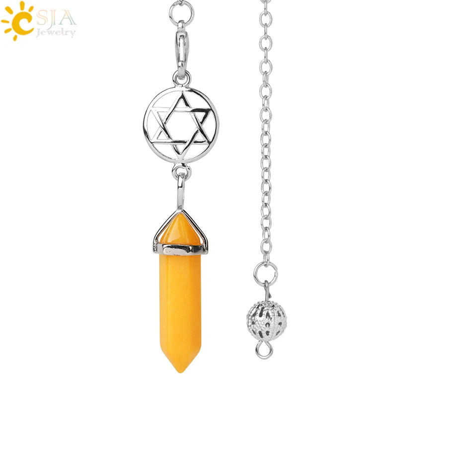 Mixed Crystal Dowsing Pendulum-ToShay.org