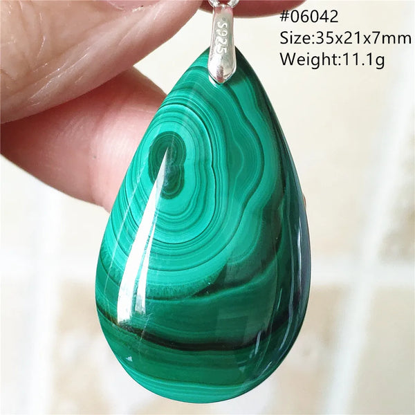 Green Malachite Pendant-ToShay.org