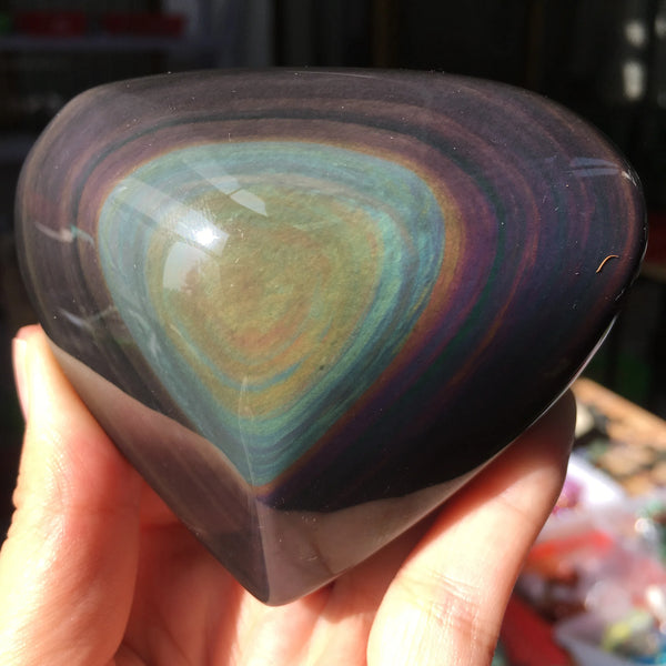 Rainbow Obsidian Hearts-ToShay.org
