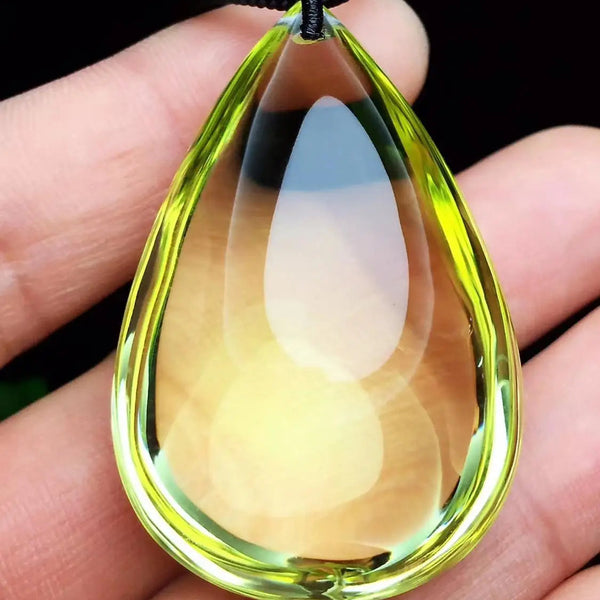 Yellow Citrine Quartz Crystal-ToShay.org