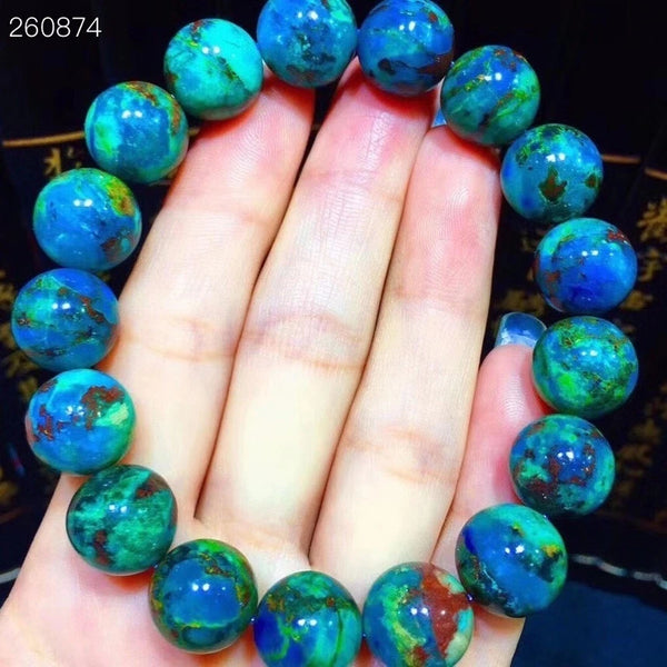 Blue Malachite Azurite Bracelet-ToShay.org