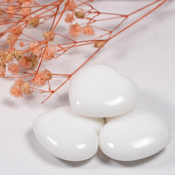 Mixed Quartz Crystal Heart-ToShay.org