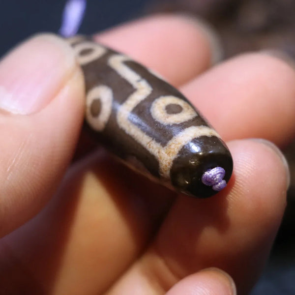 Tibetan Agate Eyes Dzi-ToShay.org