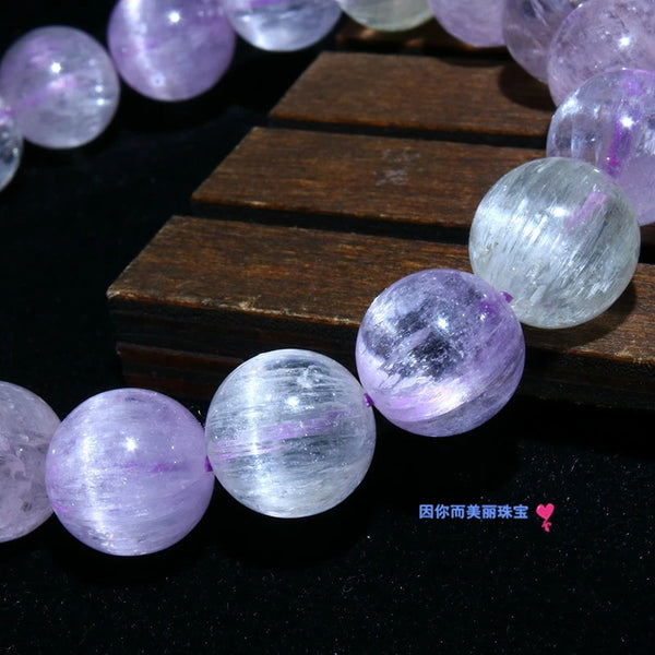 Purple Kunzite Bracelet-ToShay.org