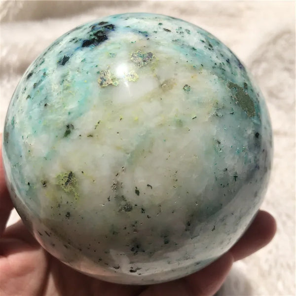 Green Phoenix Stone Ball-ToShay.org