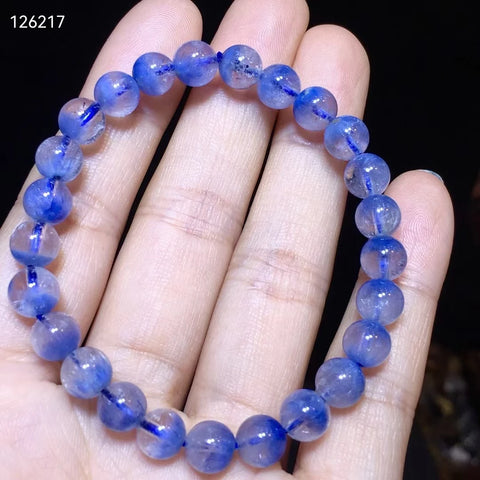 Blue Rutilated Quartz Bracelet-ToShay.org