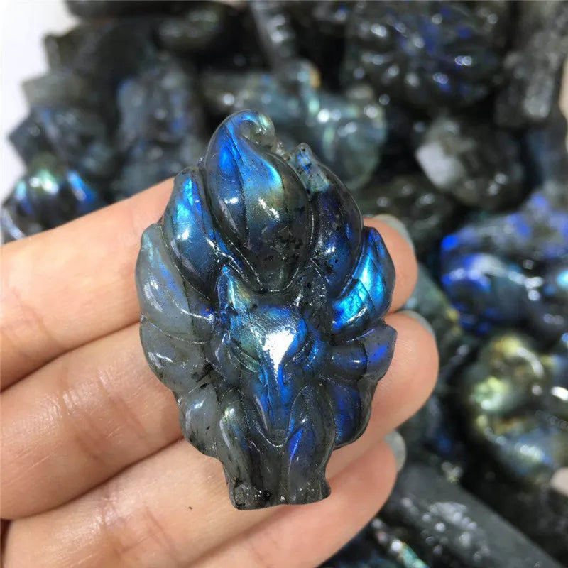 Blue Labradorite Amulet-ToShay.org