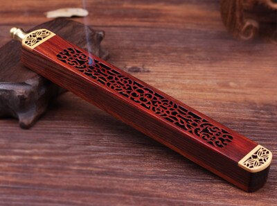 Red Rosewood Incense Burner-ToShay.org