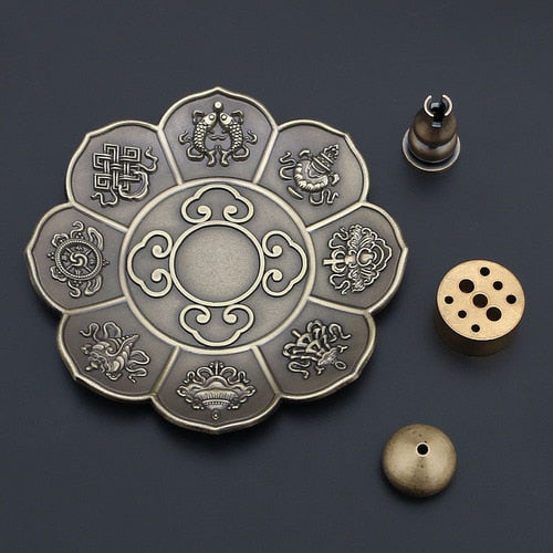 Lotus Incense Burner Plate-ToShay.org