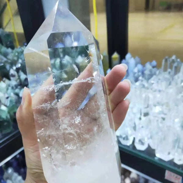 Clear Quartz Crystal Point-ToShay.org