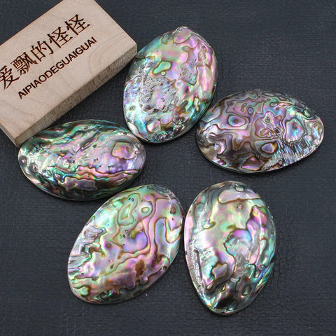 Green Abalone Shell Pendant-ToShay.org