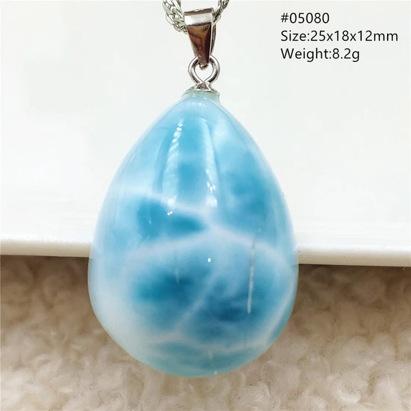 Blue Larimar Pendant-ToShay.org