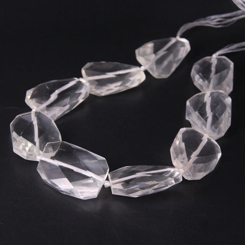 Clear Crystal Quartz Beads-ToShay.org