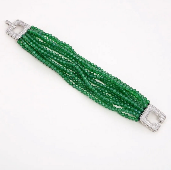 Green Jade Bracelet-ToShay.org