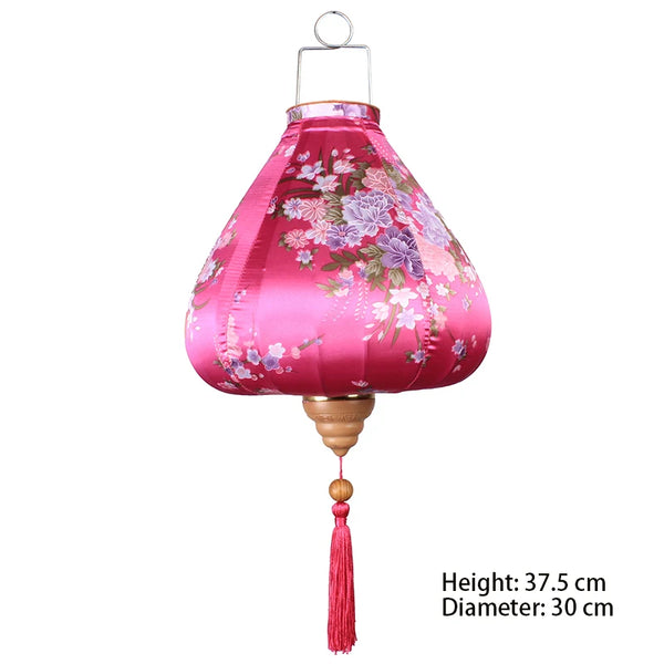 Flower Print Lantern-ToShay.org