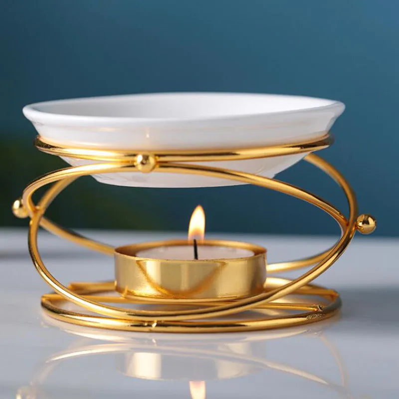 Wrougt Iron Essential Oil Burner-ToShay.org